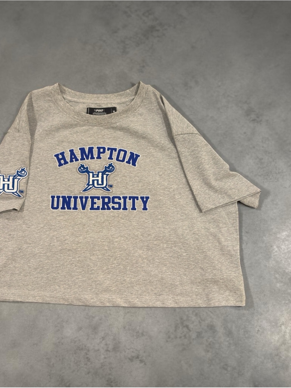 Hampton University Crop Tee